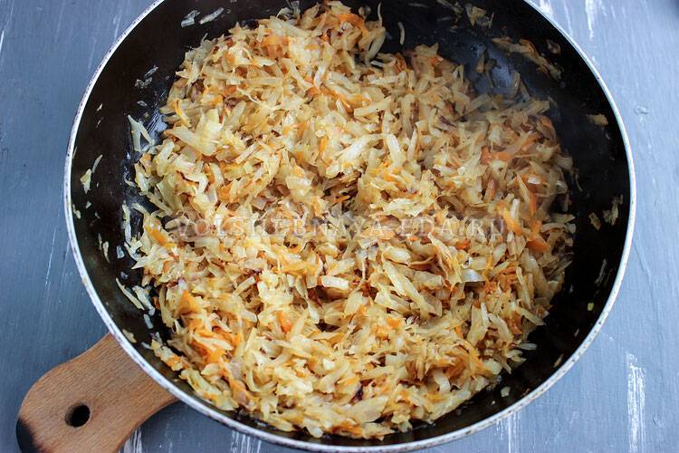 Вареники с капустой