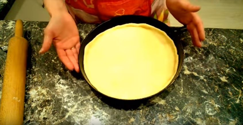 Пицца на жидком тесте