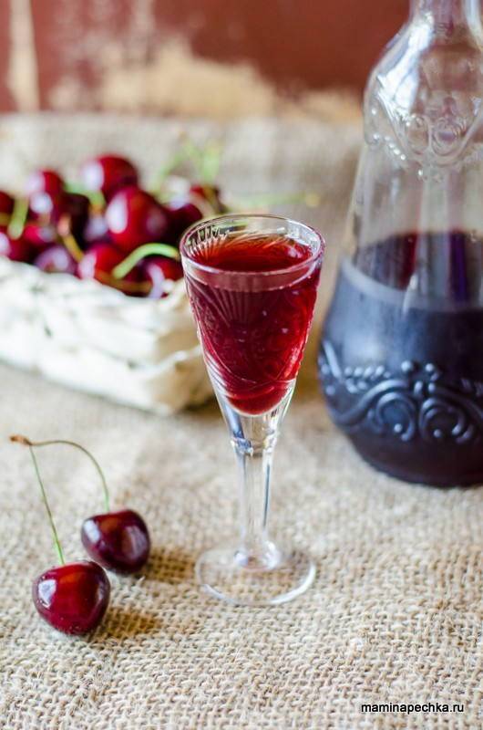 Вишневая настойка в домашних условиях