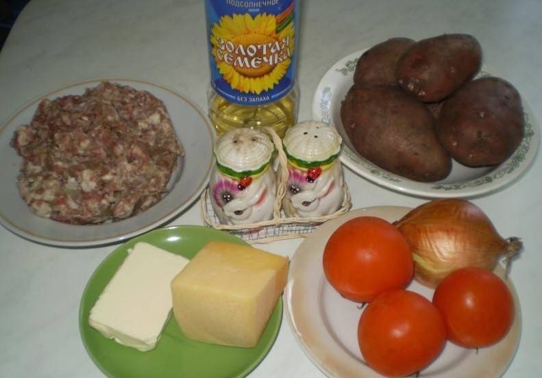 Запеканка с фаршем и картошкой: пошаговый фото-рецепт