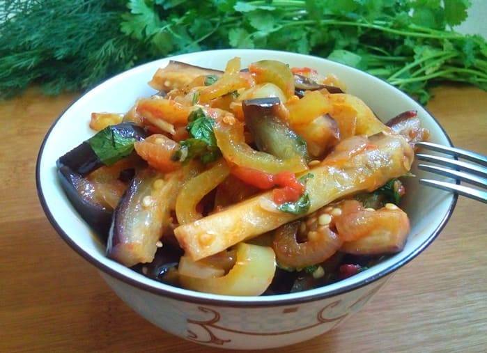 Баклажаны по-корейски на зиму по самым вкусным рецептам