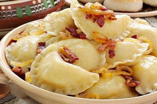 Вареники с капустой