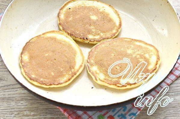 Пышные оладьи на молоке без дрожжей