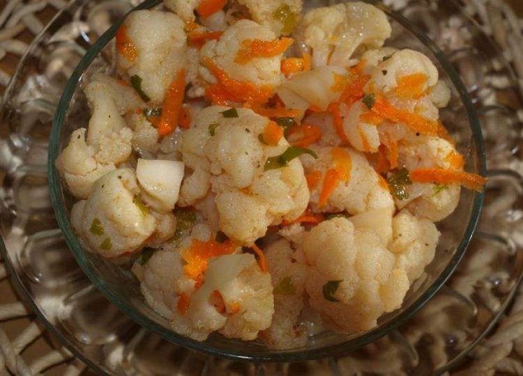 Цветная капуста на зиму