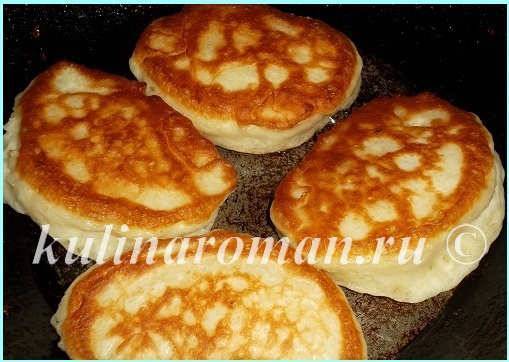 Пышные оладьи на молоке без дрожжей