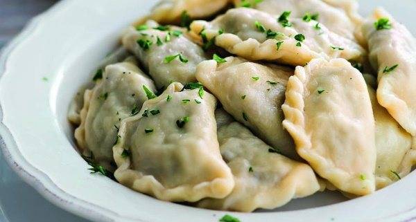 Вареники с капустой