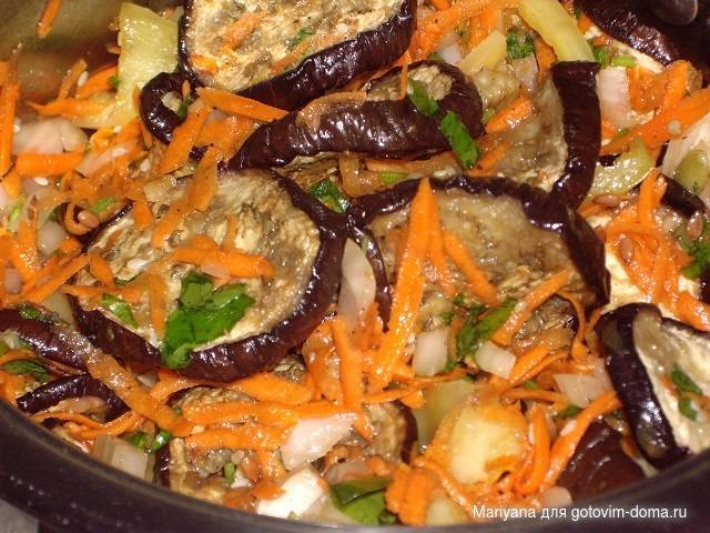 Баклажаны по-корейски - самые вкусные рецепты быстрого приготовления