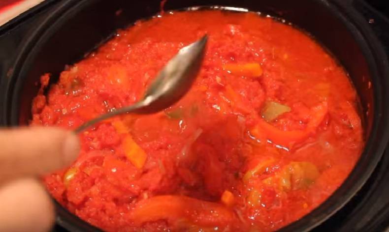 Лечо из помидор и перца на зиму