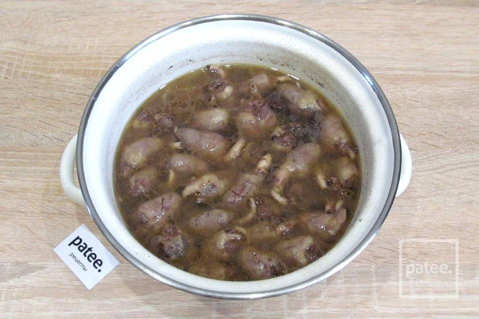 Сердечки с луком и морковью