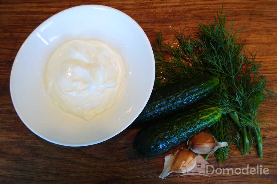 Соус дзадзики: фото-рецепт