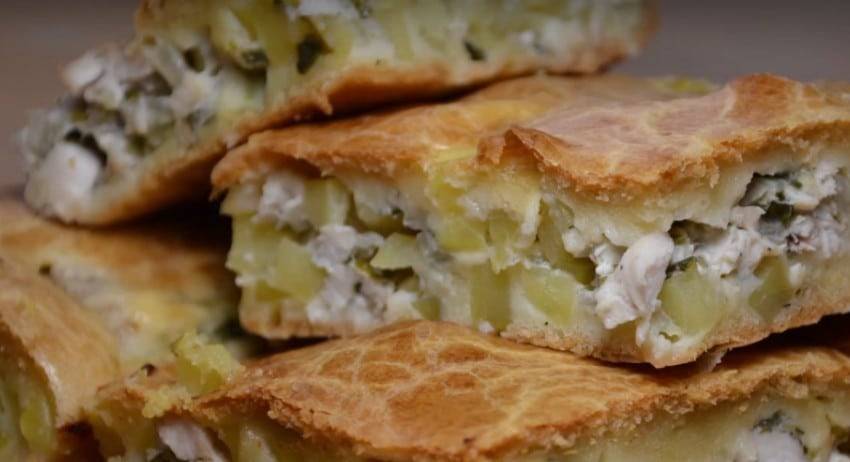 Пирог с картошкой: 7 рецептов с фото