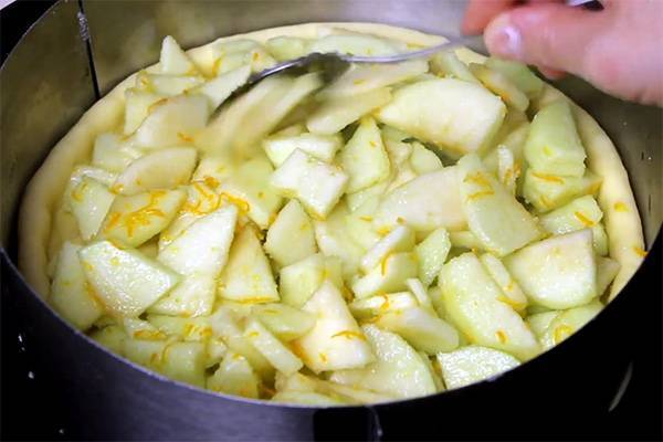 Пирог с яблоками в духовке: 7 фото рецептов