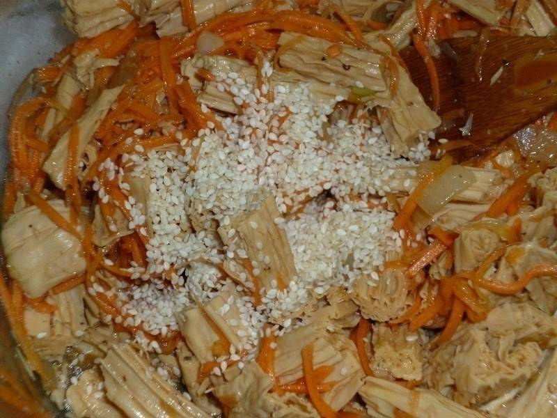 Салат с соевой спаржей — пошаговый фото-рецепт