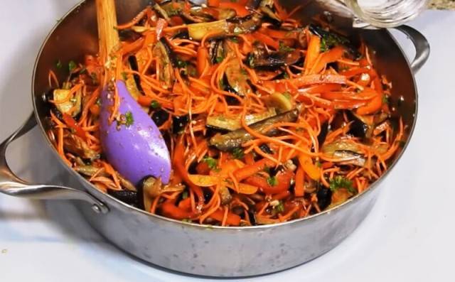 Баклажаны по-корейски: 5 рецептов с фото идеальных баклажан