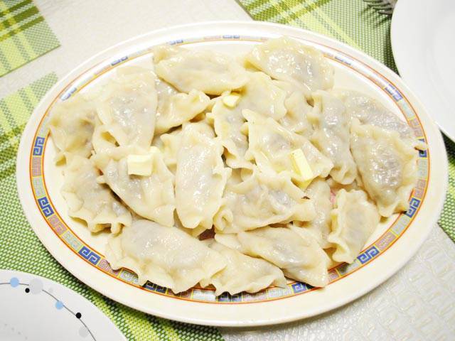 Вареники с капустой