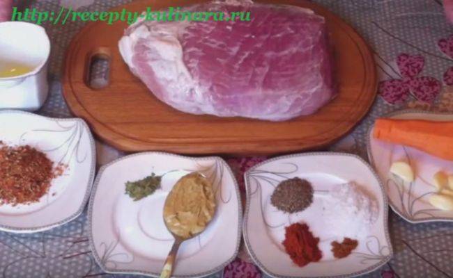 Буженина в рукаве: фото-рецепты + вкуснейший маринад