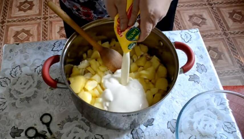 Окрошка на квасе