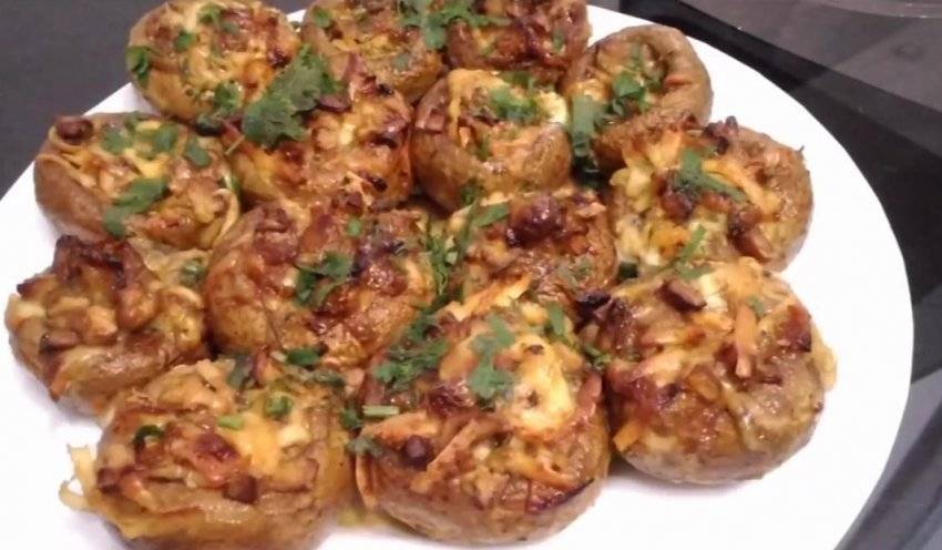 Фаршированные грибы