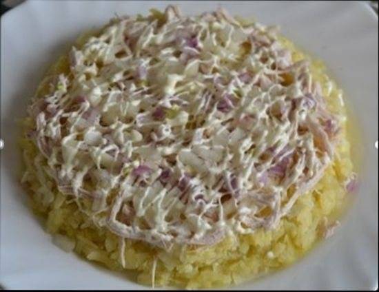 Салат с курицей и овощами: фото-рецепт