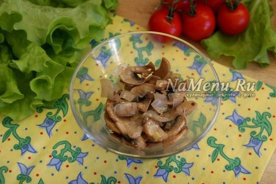 Салат с курицей и овощами: фото-рецепт