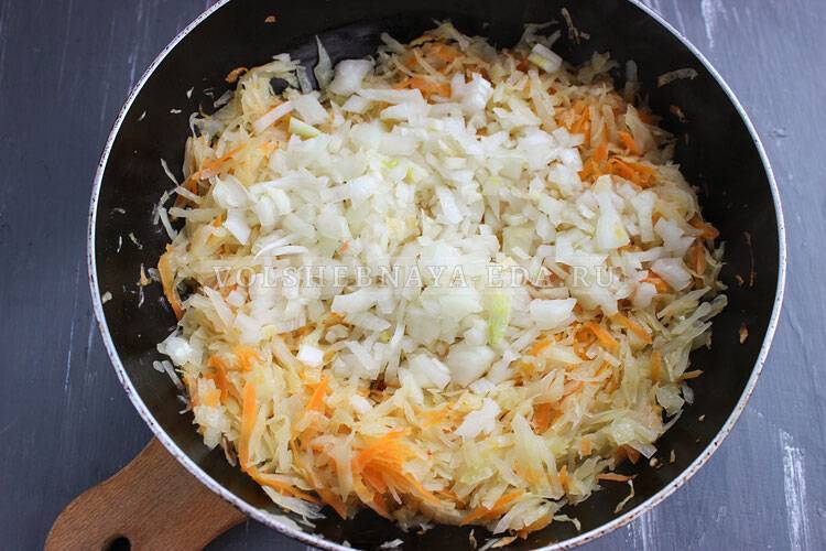 Вареники с капустой