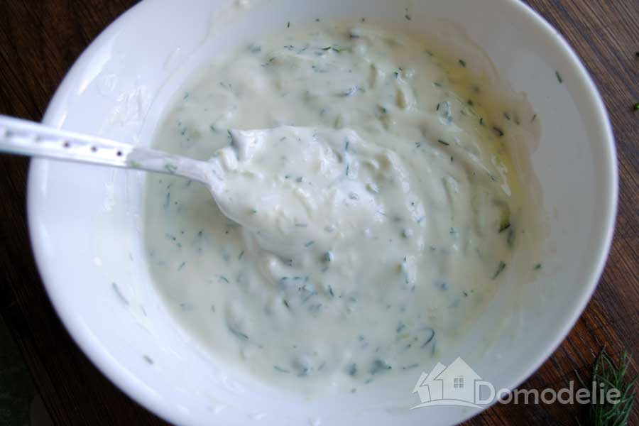 Соус дзадзики: фото-рецепт