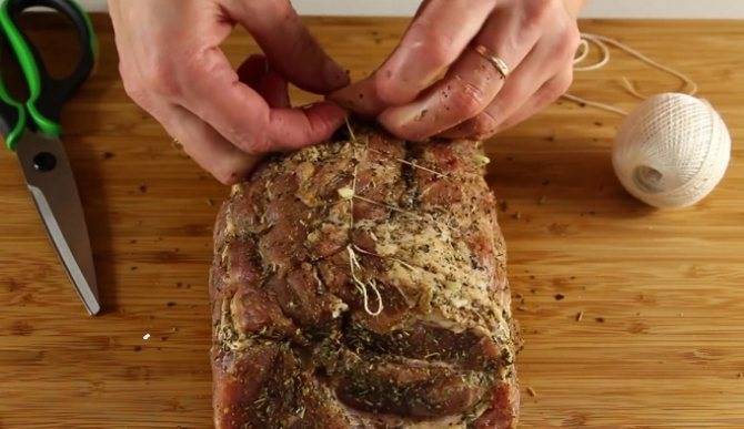 Буженина в рукаве: фото-рецепты + вкуснейший маринад