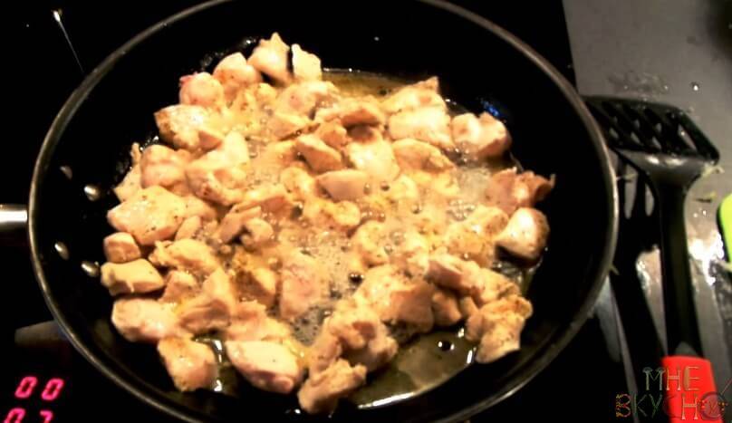 Салат с курицей и овощами: фото-рецепт