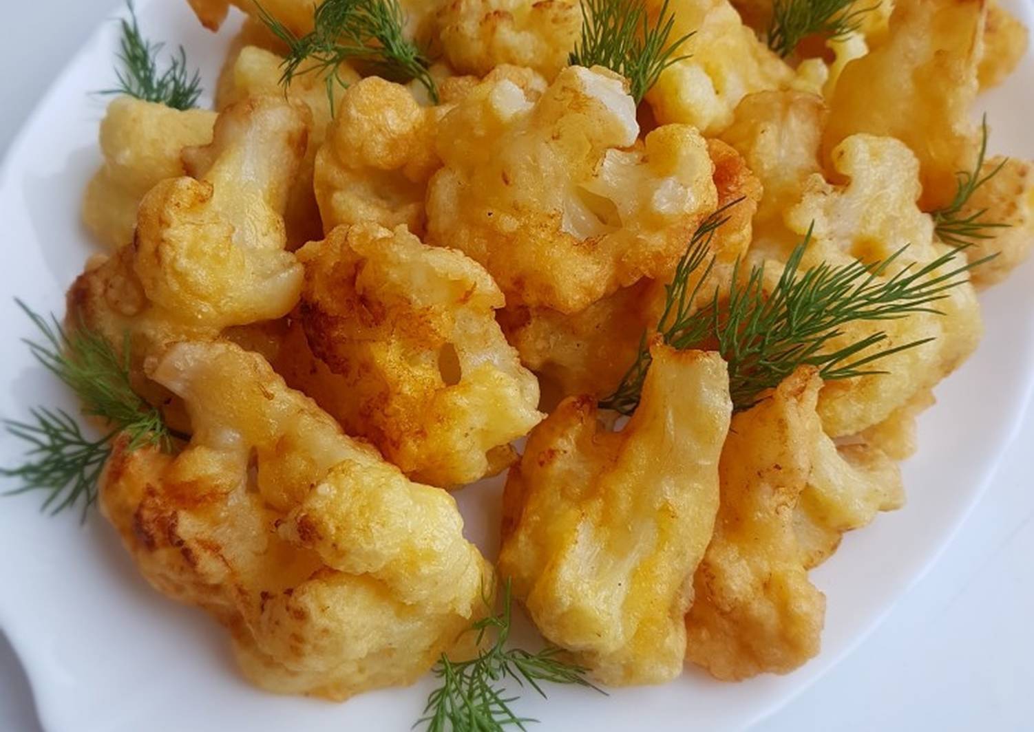 Цветная капуста в кляре – пошаговые рецепты в духовке и на сковороде