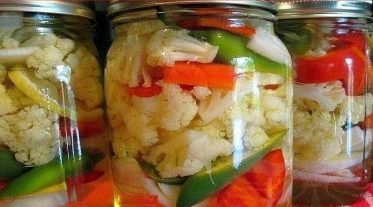 Цветная капуста на зиму