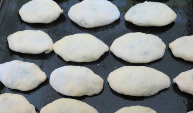 Постные пирожки с грибами