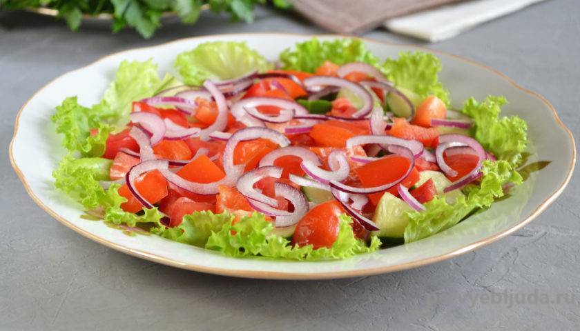 Салат с жареной картошкой: фото-рецепт необычного блюда