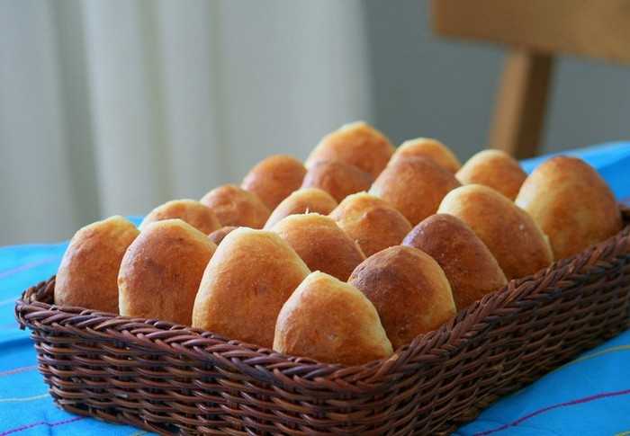 Постные пирожки с грибами