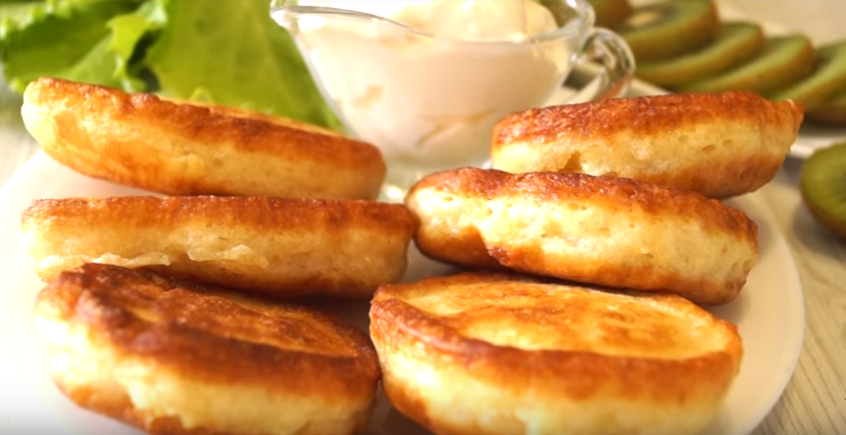 Оладьи на кефире