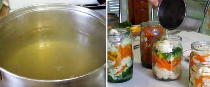 Цветная капуста на зиму