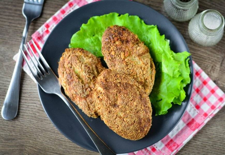 Куриные котлеты в духовке – 10 пошаговых рецептов приготовления