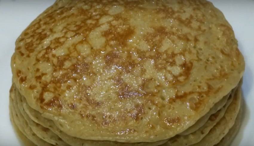 Пшенично-гречневые блины — фото рецепт