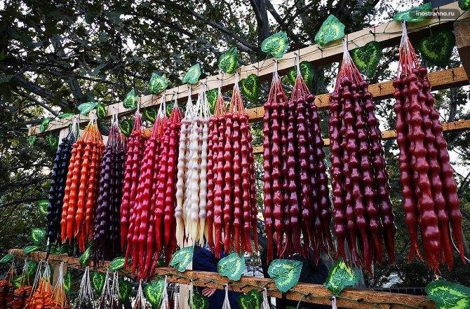 Чурчхела в домашних условиях