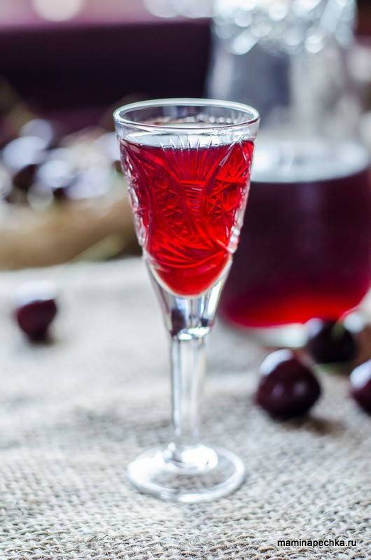 Вишневая настойка в домашних условиях