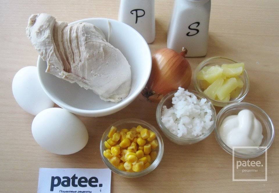 Ананас с курицей и рисом: потрясающий рецепт с фото