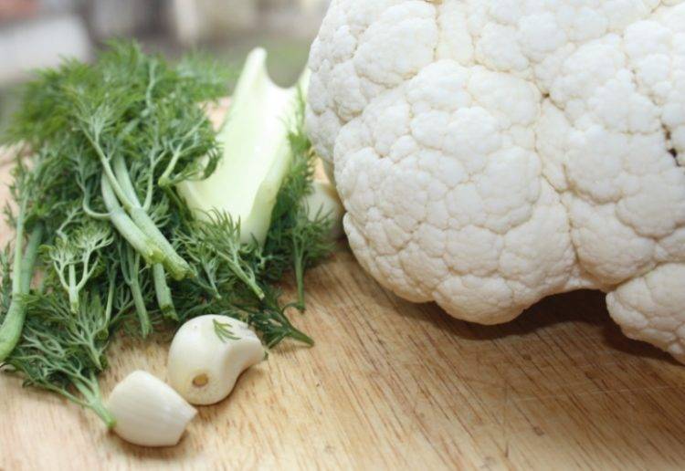Цветная капуста на зиму
