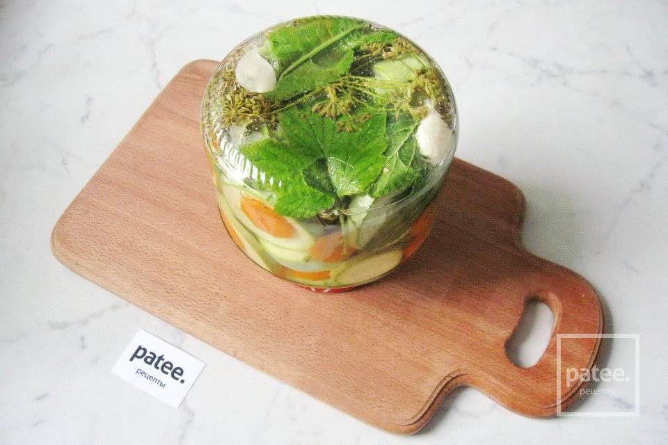 Салат из кабачков и моркови на зиму — фото-рецепт оригинальной заготовки