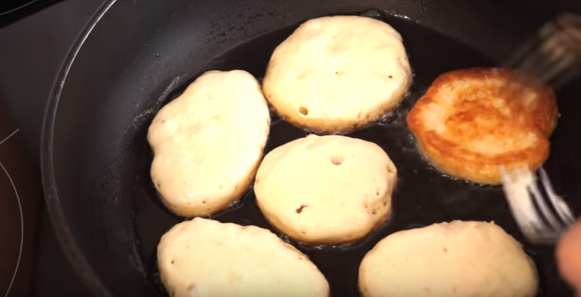 Оладьи на кефире