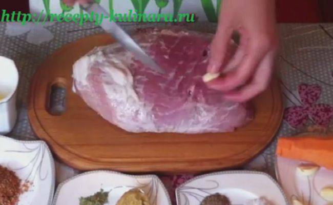 Буженина в рукаве: фото-рецепты + вкуснейший маринад