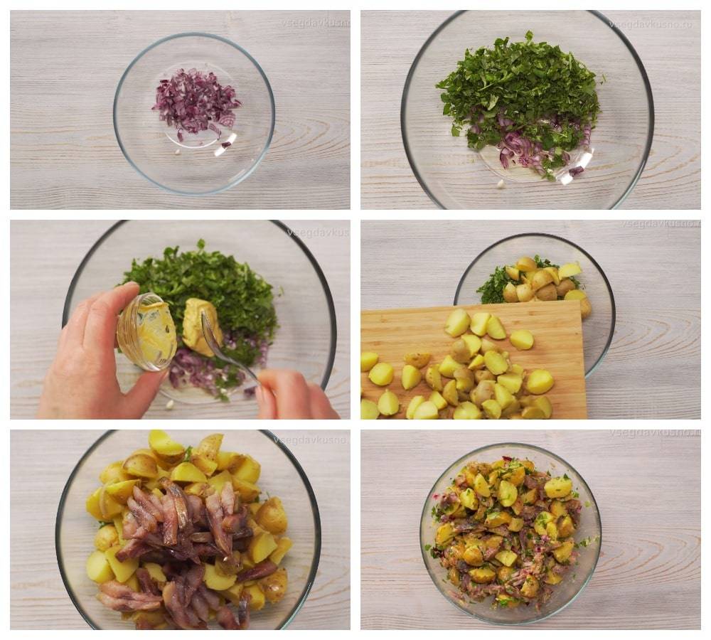 Салат с картошкой и селедкой: достойная замена «Сельди под шубой»