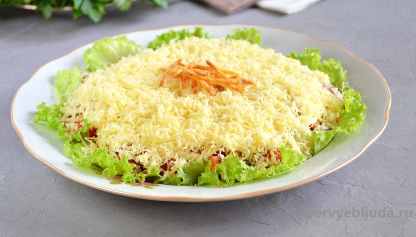 Салат с жареной картошкой: фото-рецепт необычного блюда