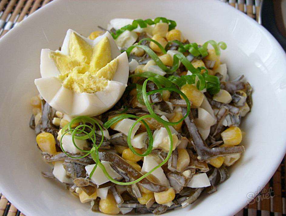 Салаты из морской капусты - 15 простых и очень вкусных рецептов