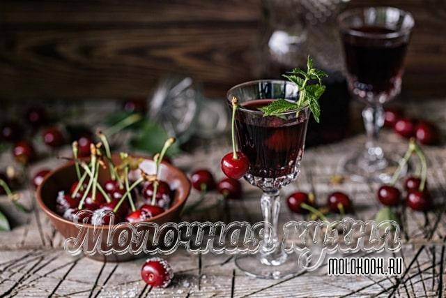 Вишневая настойка в домашних условиях