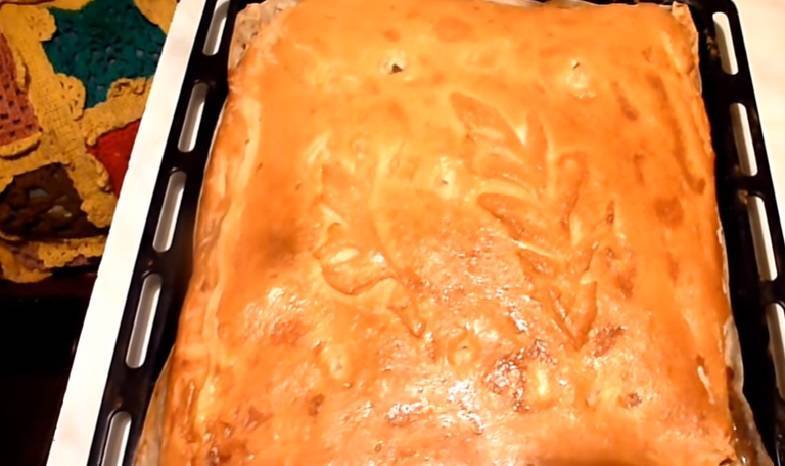 Пирог с яблоками в духовке: 7 фото рецептов