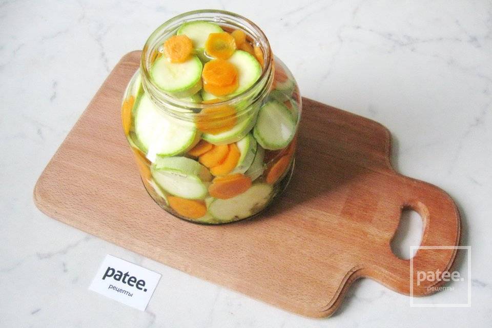 Салат из кабачков и моркови на зиму — фото-рецепт оригинальной заготовки